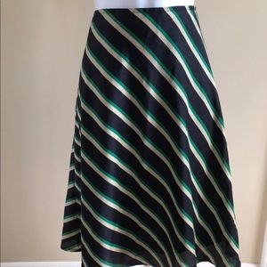 Ann Taylor Stripe Skirt